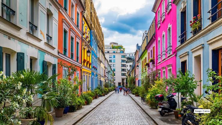 Colourful streets of Panjim