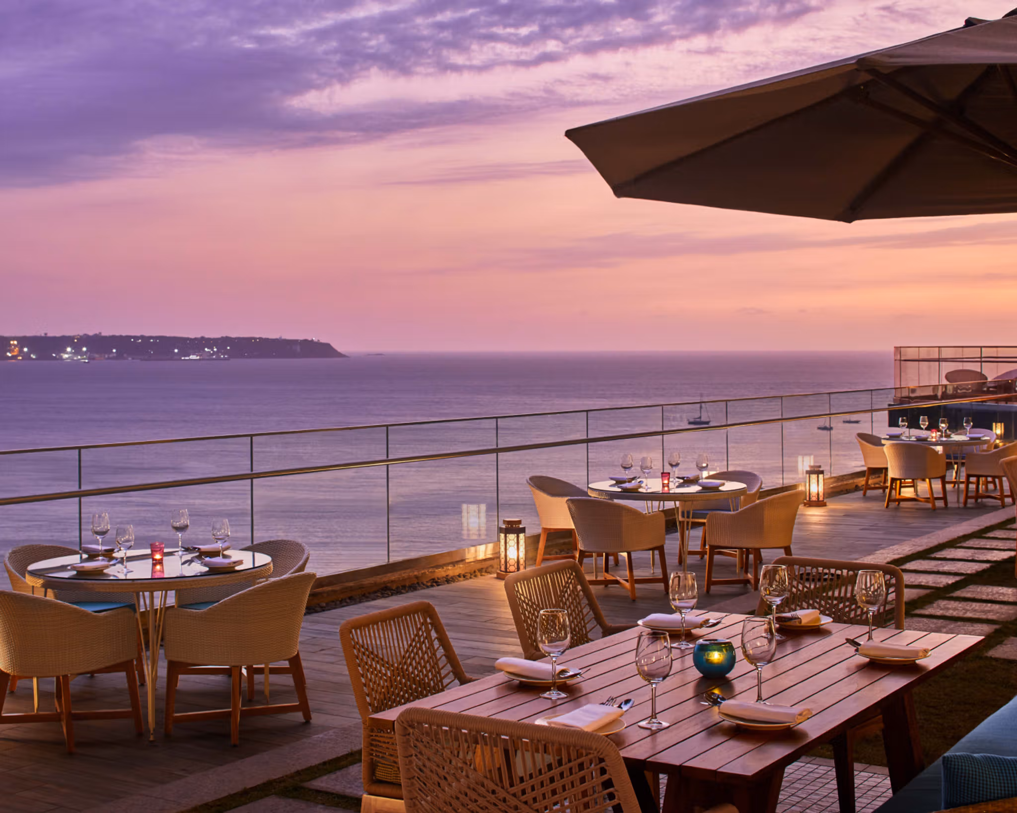 Rooftop restaurant